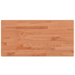 vidaXL Blat de baie, 100x50x1,5 cm, lemn masiv de fag vidaXL Blat de baie, 100x50x1,5 cm, lemn masiv de fag