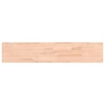 vidaXL Raft de perete, 100x20x4 cm, lemn masiv de fag