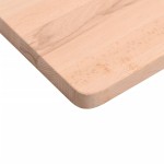 vidaXL Blat de birou, 100x(45-50)x4 cm, lemn masiv de fag vidaXL Blat de birou, 100x(45-50)x4 cm, lemn masiv de fag