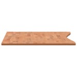 vidaXL Blat de birou, 110x(55-60)x1,5 cm, lemn masiv de fag vidaXL Blat de birou, 110x(55-60)x1,5 cm, lemn masiv de fag