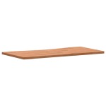 vidaXL Blat de birou, 110x(50-55)x2,5 cm, lemn masiv de fag vidaXL Blat de birou, 110x(50-55)x2,5 cm, lemn masiv de fag