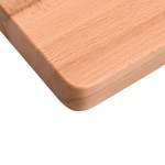 vidaXL Blat de birou, 110x(55-60)x2,5 cm, lemn masiv de fag vidaXL Blat de birou, 110x(55-60)x2,5 cm, lemn masiv de fag