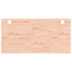 vidaXL Blat de birou, 110x55x2,5 cm, lemn masiv de fag vidaXL Blat de birou, 110x55x2,5 cm, lemn masiv de fag