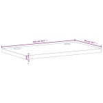 vidaXL Blat de birou, 100x50x4 cm, lemn masiv de fag vidaXL Blat de birou, 100x50x4 cm, lemn masiv de fag