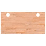 vidaXL Blat de birou, 110x55x1,5 cm, lemn masiv de fag vidaXL Blat de birou, 110x55x1,5 cm, lemn masiv de fag