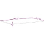vidaXL Blat de birou, 110x55x1,5 cm, lemn masiv de fag vidaXL Blat de birou, 110x55x1,5 cm, lemn masiv de fag