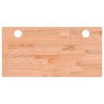 vidaXL Blat de birou, 80x40x2,5 cm, lemn masiv de fag