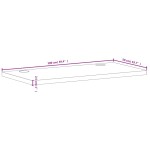 vidaXL Blat de birou, 100x50x2,5 cm, lemn masiv de fag vidaXL Blat de birou, 100x50x2,5 cm, lemn masiv de fag