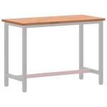 vidaXL Blat de birou, 115x55x2,5 cm, lemn masiv de fag vidaXL Blat de birou, 115x55x2,5 cm, lemn masiv de fag