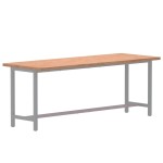 vidaXL Blat de birou, 150x55x2,5 cm, lemn masiv de fag vidaXL Blat de birou, 150x55x2,5 cm, lemn masiv de fag