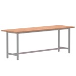 vidaXL Blat de birou, 180x55x2,5 cm, lemn masiv de fag vidaXL Blat de birou, 180x55x2,5 cm, lemn masiv de fag