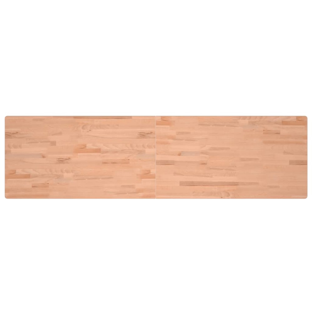 vidaXL Blat de birou, 200x55x2,5 cm, lemn masiv de fag