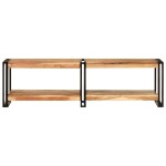 vidaXL Dulap TV, 140x30x40 cm, lemn masiv de acacia vidaXL Dulap TV, 140x30x40 cm, lemn masiv de acacia