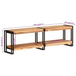 vidaXL Dulap TV, 140x30x40 cm, lemn masiv de acacia vidaXL Dulap TV, 140x30x40 cm, lemn masiv de acacia