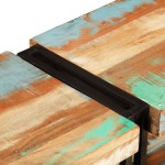 vidaXL Comodă TV, 140x30x40 cm, lemn masiv reciclat