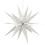 vidaXL Lumină de Crăciun cu LED, alb, 100 cm, pliabil
