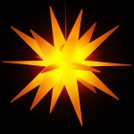 vidaXL Lumină de Crăciun cu LED, galben, 100 cm, pliabil vidaXL Lumină de Crăciun cu LED, galben, 100 cm, pliabil