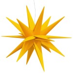 vidaXL Lumină de Crăciun cu LED, galben, 100 cm, pliabil vidaXL Lumină de Crăciun cu LED, galben, 100 cm, pliabil
