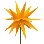 vidaXL Lumini de Crăciun cu vârfuri LED 3 buc. galben 35 cm pliabil
