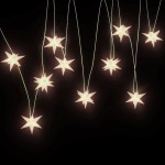 vidaXL Lumină de Crăciun 10 LED-uri alb 10 cm