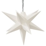 vidaXL Lumină de Crăciun 10 LED-uri alb 10 cm