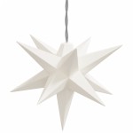 vidaXL Lumină de Crăciun 10 LED-uri alb 10 cm