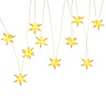 vidaXL Lumină de Crăciun 10 LED-uri galben 10 cm vidaXL Lumină de Crăciun 10 LED-uri galben 10 cm