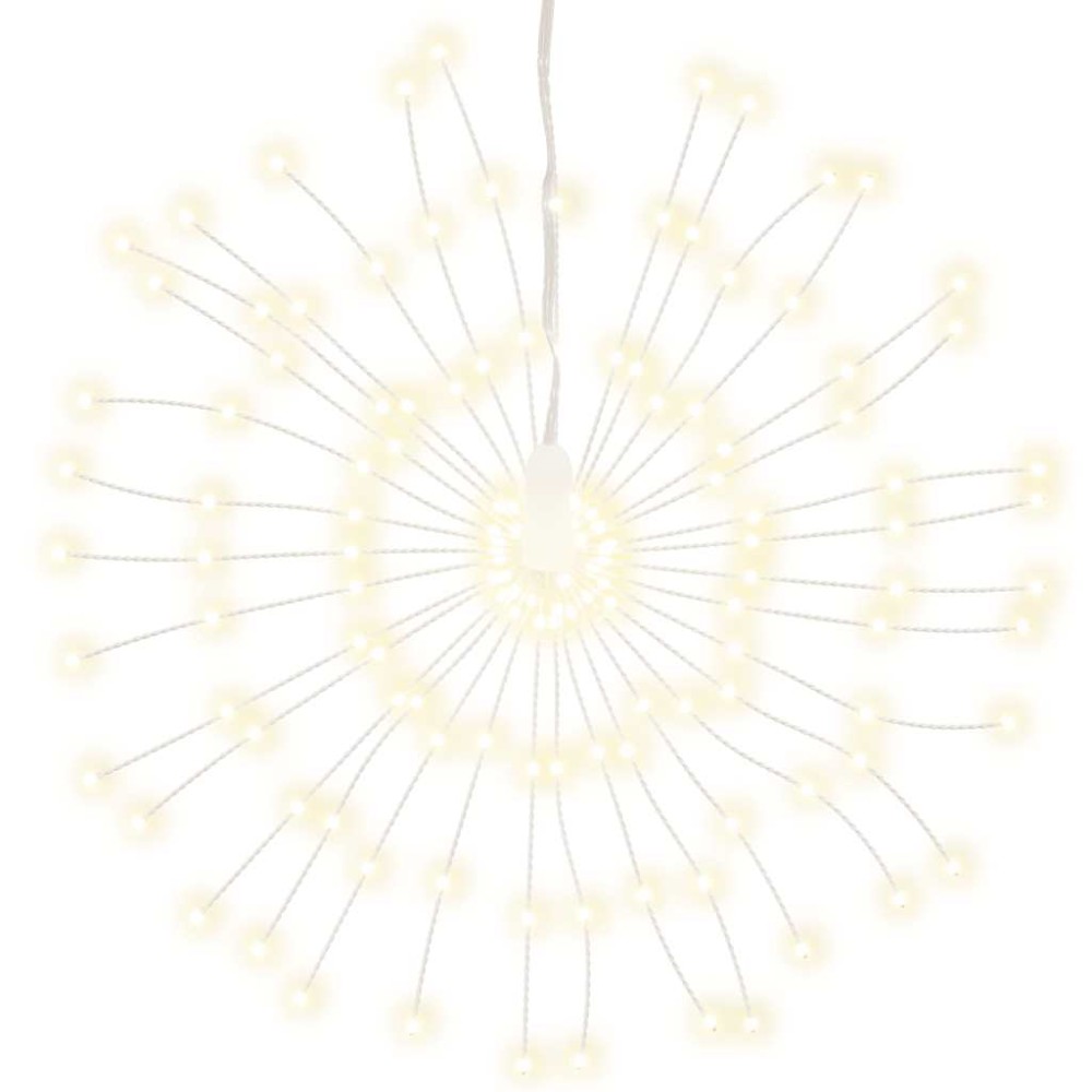 vidaXL Lumină stelară de Crăciun 140 LED-uri alb cald 17 cm
