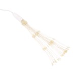 vidaXL Lumină stelară de Crăciun 140 LED-uri alb cald 17 cm vidaXL Lumină stelară de Crăciun 140 LED-uri alb cald 17 cm