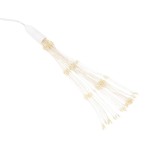 vidaXL Lumini stelare de Crăciun 140 LED-uri, 4 buc., alb cald, 17 cm vidaXL Lumini stelare de Crăciun 140 LED-uri, 4 buc., alb cald, 17 cm