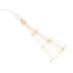 vidaXL Lumină stelară de Crăciun 140 LED-uri, albastru, 17 cm