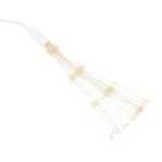 vidaXL Lumină stelară de Crăciun 140 LED-uri, 4 buc., albastru, 17 cm