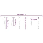 vidaXL Lumină de Crăciun tip țurțuri, 100 LED-uri, alb cald, 10 m, acrilică, PVC