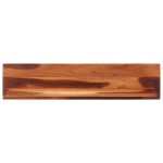 vidaXL Rafturi de perete, 2 buc., 112x20x26 cm, lemn masiv de acacia