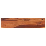 vidaXL Rafturi de perete, 2 buc., 112x20x26 cm, lemn masiv de acacia