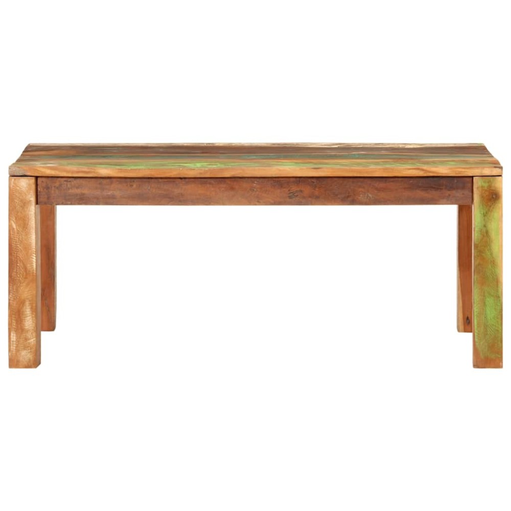 vidaXL Măsuță de cafea, 110 x 55 x 40 cm, Lemn masiv recuperat