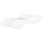 vidaXL Saltea din spumă, alb, 180x200 cm, duritate H2 H3 vidaXL Saltea din spumă, alb, 180x200 cm, duritate H2 H3
