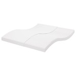 vidaXL Saltea din spumă, alb, 160x200 cm, 7 zone, duritate 20 ILD vidaXL Saltea din spumă, alb, 160x200 cm, 7 zone, duritate 20 ILD