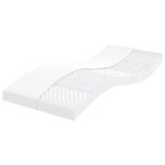 vidaXL Saltele din spumă, 2 buc. alb 90x200 cm, 7 zone duritate 20 ILD vidaXL Saltele din spumă, 2 buc. alb 90x200 cm, 7 zone duritate 20 ILD
