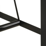vidaXL Masă de bar, 55x55x107 cm, lemn masiv reciclat și fier vidaXL Masă de bar, 55x55x107 cm, lemn masiv reciclat și fier