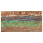 vidaXL Masă de bar, 110x55x107 cm, lemn masiv reciclat și fier