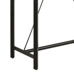 vidaXL Masă de bar, 110x55x107 cm, lemn masiv de mango și fier vidaXL Masă de bar, 110x55x107 cm, lemn masiv de mango și fier