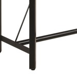 vidaXL Masa de bar, 180x70x107 cm, lemn masiv de mango și fier vidaXL Masa de bar, 180x70x107 cm, lemn masiv de mango și fier