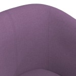 vidaXL Fotoliu tip cuvă, violet, material textil