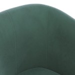 vidaXL Fotoliu tip cuvă, verde închis, catifea vidaXL Fotoliu tip cuvă, verde închis, catifea