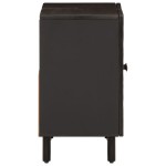 vidaXL Dulap chiuveta de baie, negru, 62x33x58 cm, lemn masiv de mango vidaXL Dulap chiuveta de baie, negru, 62x33x58 cm, lemn masiv de mango