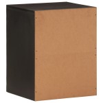 vidaXL Dulap de perete de baie, negru, 38x33x48cm, lemn masiv de mango vidaXL Dulap de perete de baie, negru, 38x33x48cm, lemn masiv de mango
