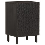 vidaXL Dulap de baie, negru, 38x33x58 cm, lemn masiv de mango vidaXL Dulap de baie, negru, 38x33x58 cm, lemn masiv de mango