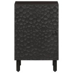 vidaXL Dulap de baie, negru, 38x33x58 cm, lemn masiv de mango vidaXL Dulap de baie, negru, 38x33x58 cm, lemn masiv de mango