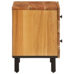 vidaXL Noptieră, 40x33x46 cm, lemn masiv de acacia vidaXL Noptieră, 40x33x46 cm, lemn masiv de acacia